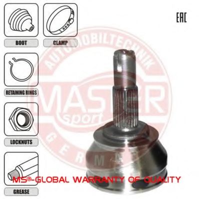 ШРУС с пыльником MASTER-SPORT 303271-SET-MS