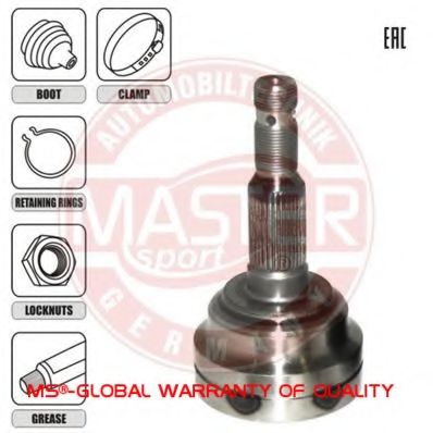 ШРУС с пыльником MASTER-SPORT 303385-SET-MS