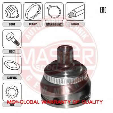ШРУС с пыльником MASTER-SPORT 303511-SET-MS