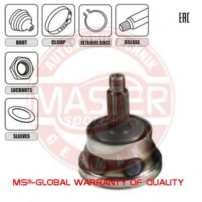 ШРУС с пыльником MASTER-SPORT 303555-SET-MS