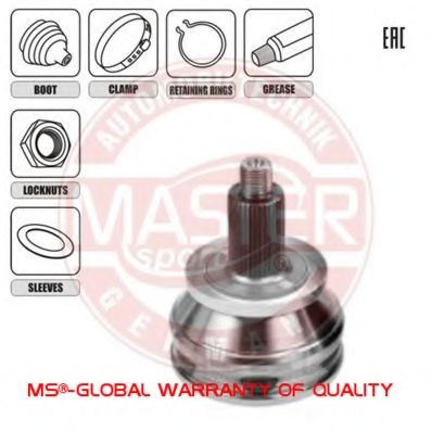 ШРУС с пыльником MASTER-SPORT 303557-SET-MS