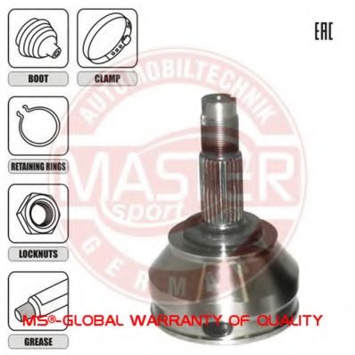 ШРУС с пыльником MASTER-SPORT 303609-SET-MS