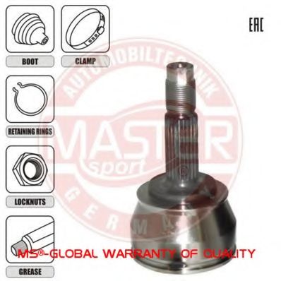 ШРУС с пыльником MASTER-SPORT 303914-SET-MS