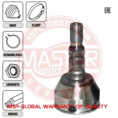 ШРУС с пыльником MASTER-SPORT 304384-SET-MS