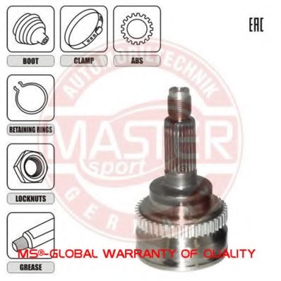 ШРУС с пыльником MASTER-SPORT 304459-SET-MS