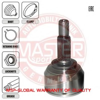 ШРУС с пыльником MASTER-SPORT 304729-SET-MS