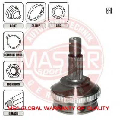 ШРУС с пыльником MASTER-SPORT 304799-SET-MS