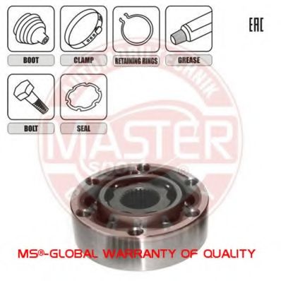 ШРУС с пыльником MASTER-SPORT 305021-SET-MS