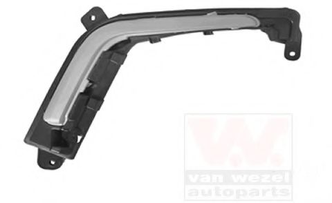 Решетка переднего бампера CITROEN/PEUGEOT 9674579180