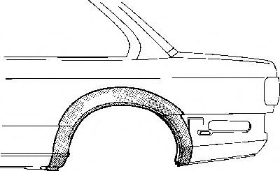 Рем вставка VAN WEZEL 0620146