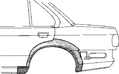 Рем вставка VAN WEZEL 0623147