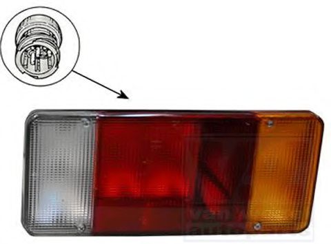 Задний фонарь VAN WEZEL 2813926