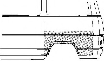 Рем вставка VAN WEZEL 1747146
