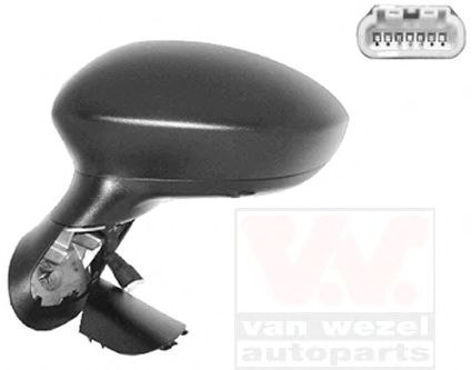 Наружное зеркало VAN WEZEL 1624805