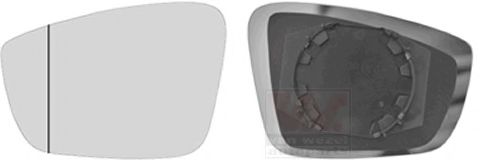 Стекло наружного зеркала VAN WEZEL 5701831