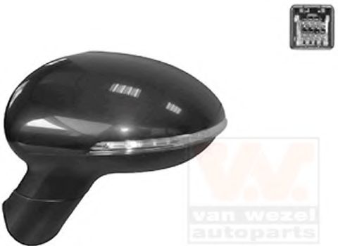Наружное зеркало Hyundai/Kia 876101W050