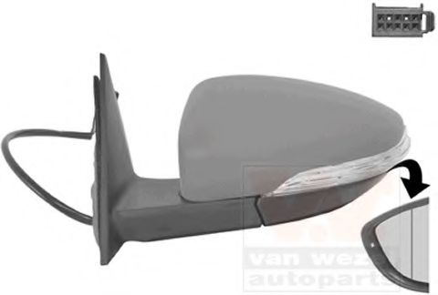 Наружное зеркало VAG 5C5857507C9B9