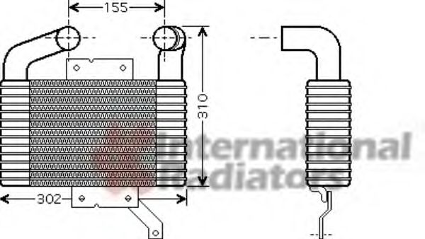 Интеркулер MAZDA RF2A-13-565A