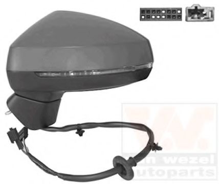 Наружное зеркало VAG 8V1857409G9B9