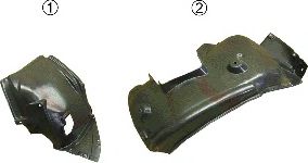 Подкрылок VAN WEZEL 0627433