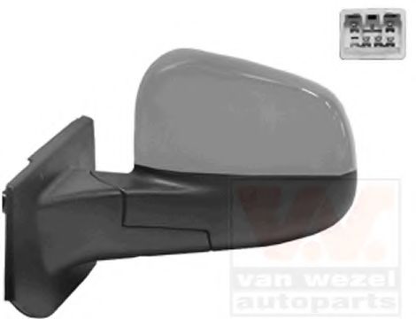Наружное зеркало VAN WEZEL 0808817