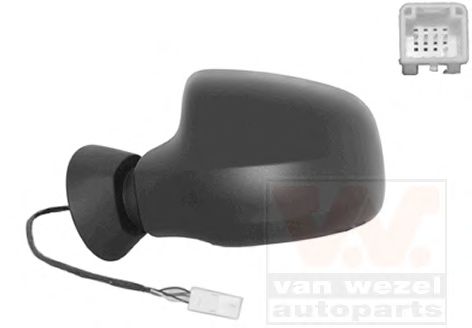 Наружное зеркало VAN WEZEL 1516807