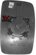 Стекло наружного зеркала VAN WEZEL 1612837