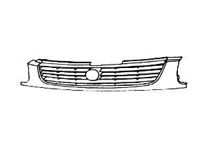Решетка радиатора MAZDA BC1M50710DPT
