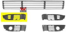 Решетка переднего бампера VAN WEZEL 5837592
