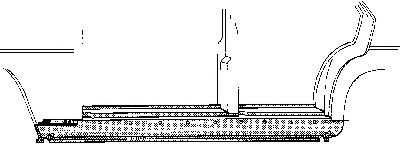 Порог VAN WEZEL 3003.01