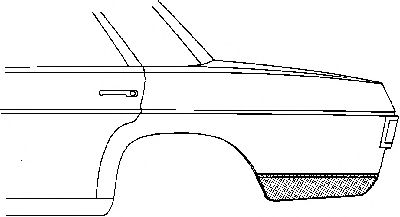 Рем вставка VAN WEZEL 3003.33