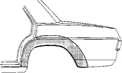 Рем вставка VAN WEZEL 3003.46