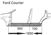 Порог VAN WEZEL 1837103