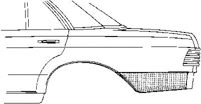 Рем вставка VAN WEZEL 3010133