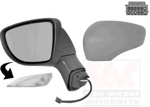 Наружное зеркало RENAULT 261659450R