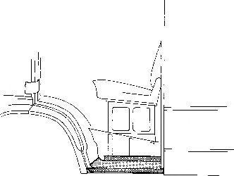 Порог VAN WEZEL 3070101