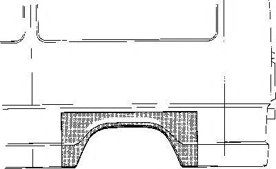 Рем вставка VAN WEZEL 3070145
