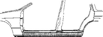 Порог VAN WEZEL 3712103
