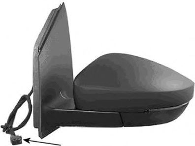 Наружное зеркало VAN WEZEL 5829807
