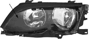Основная фара BMW 6312-7165-770