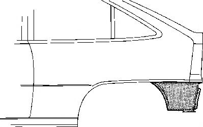 Рем вставка VAN WEZEL 3730133