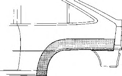 Рем вставка VAN WEZEL 3730146