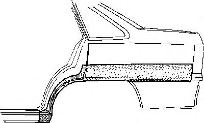 Рем вставка VAN WEZEL 3732148