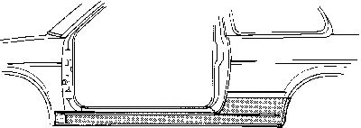 Порог VAN WEZEL 5812102