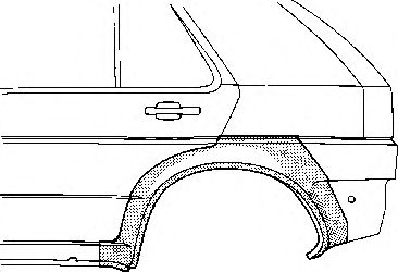 Рем вставка VAN WEZEL 5812148