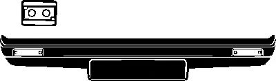 Бампер VAG 861807103DGD4 Бампер VAG 861807103DGD4