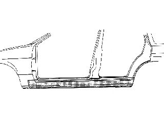 Порог VAN WEZEL 8105103