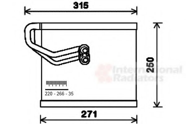 Испаритель кондиционера Hyundai/Kia 971391R000