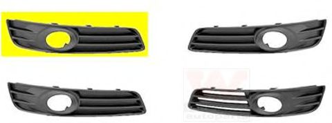 Облицовка бампера VAN WEZEL 0334592
