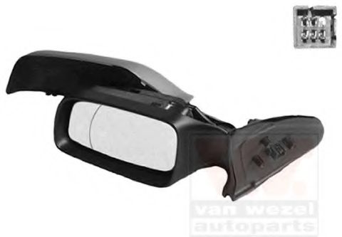 Наружное зеркало VAN WEZEL 3742807